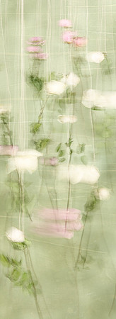 FLOWER NO. 17 PINK WHITE SCROLL V2 DARKER NIK 18
